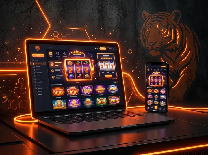 Ekran rejestracji w Tiger Casino